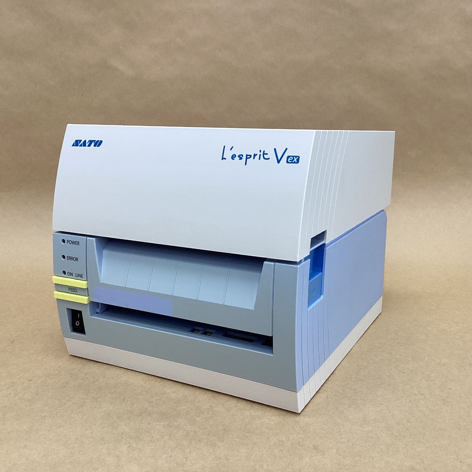 SATO BARCODE PRINTER L esprit レスプリR408v-exCUT レシートプリンター 感熱紙 インクリボン両用タイプ クリックポスト対応 USB-Bケーブル