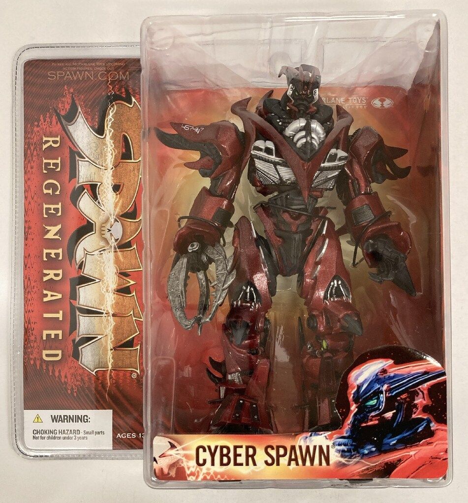 McFARLANE TOYS SERIES 28 / REGENERATED CYBER SPAWN 6インチ