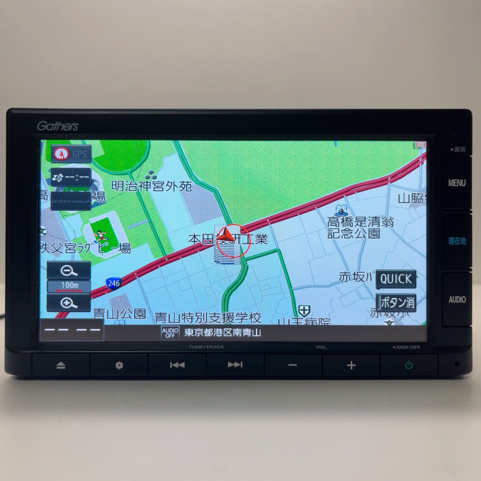 美品 HONDA 純正 ナビ キャザーズ Gathers VXM-205Ci タッチパネル正常ホンダSD CD AM FM USB ipod  BLUETOOTH機能 - メルカリ