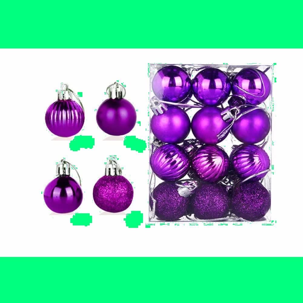 ムラノグラス　クリスマス オーナメント ボール　パープル ムラノグラス クリスマス オーナメント ボール パープル