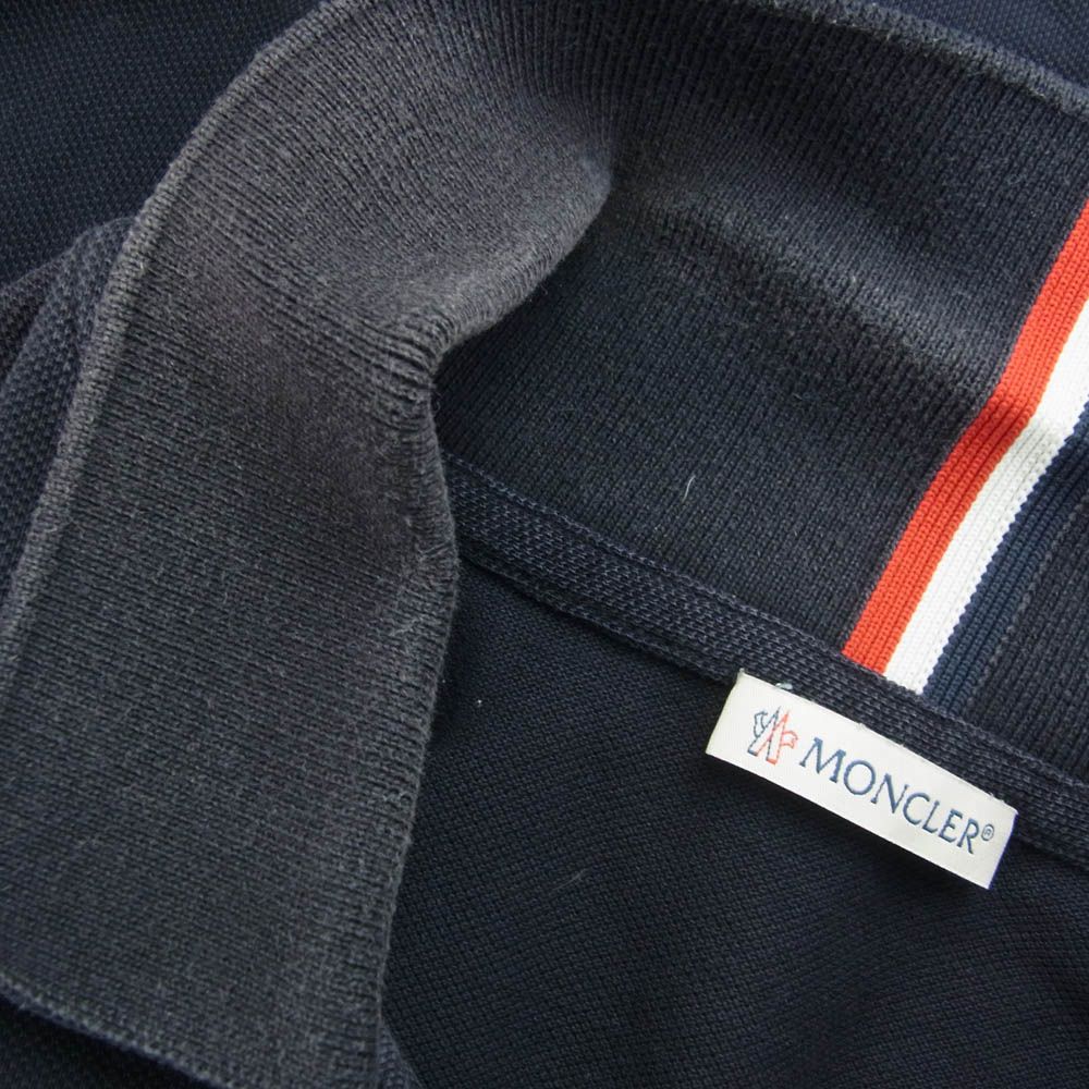 MONCLER モンクレール MAGLIA POLO MANICA CORTA ロゴ ワッペン 半袖