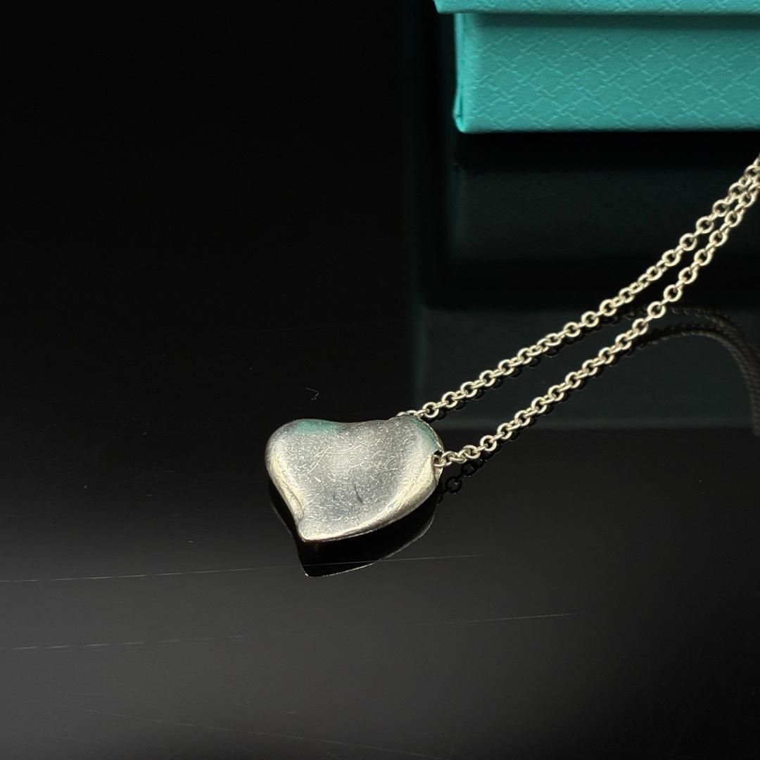 美品】Tiffany & Co カーブハート ネックレス SV925 - メルカリ