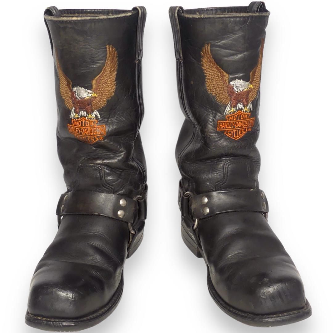ハーレーダビッドソン エンジニアブーツ 本革 25.5 リングブーツ NS288