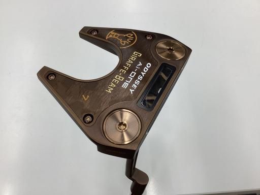 オデッセイ Ai-ONE GIRAFFE-BEAM 7 34インチ パター PT STROKE LAB 90 スチール フレックスその他 メンズ 男性用 右利き 右用 Bランク ゴルフクラブ