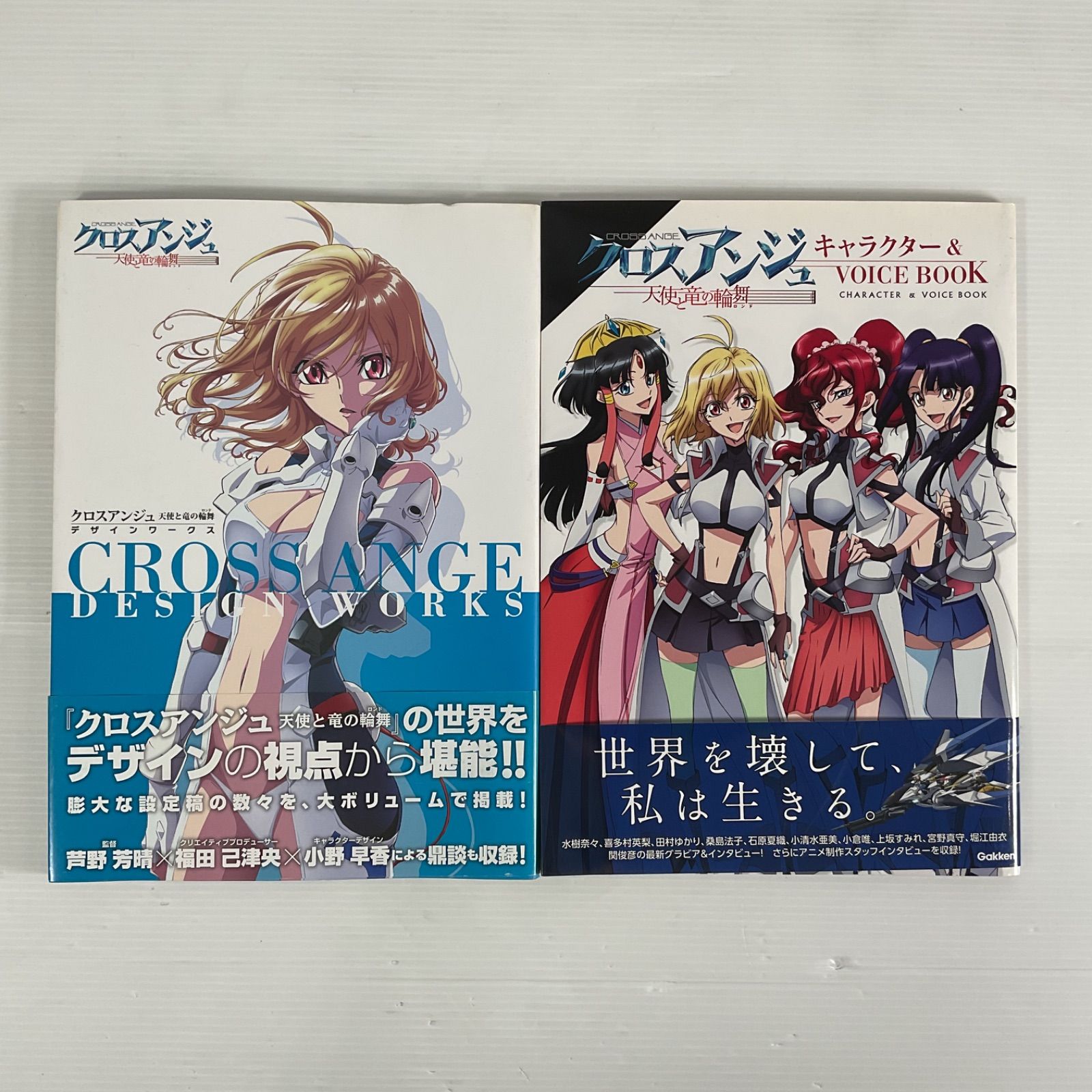 クロスアンジュ天使と竜の輪舞(ロンド)キャラクターVOICE BOOK - アート