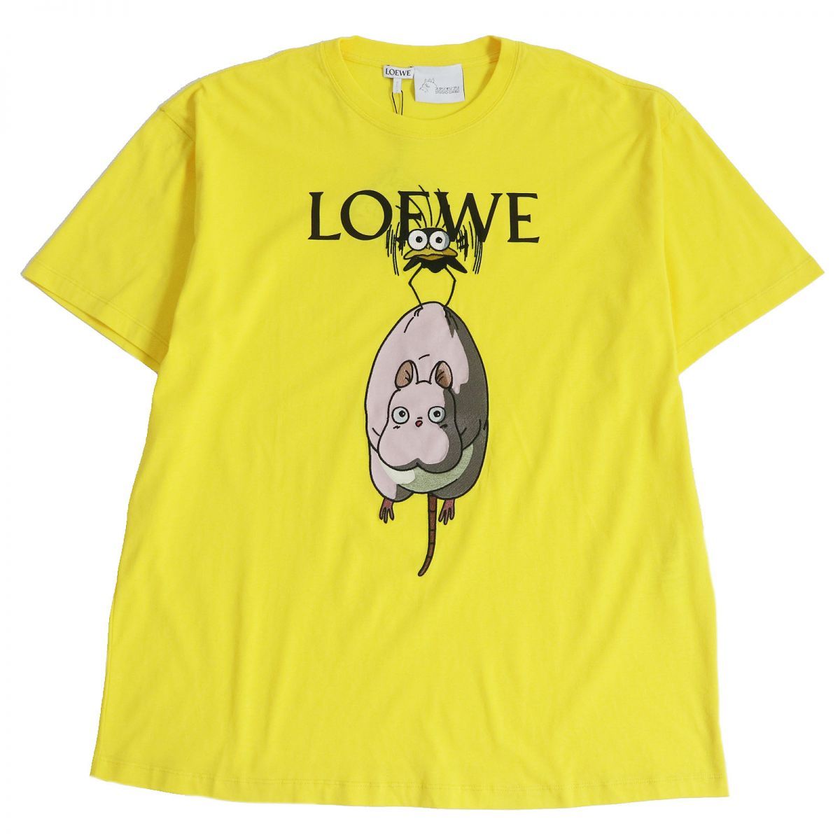 ロエベ LOEWE 半袖Tシャツ 刺繍ロゴ XL 憧れ - トップス