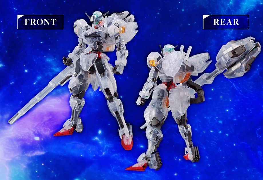 【送料無料★匿名配送★新品】HG 1/144 ガンダムベース限定 ガンダムキャリバーン [クリアカラー]/水星の魔女