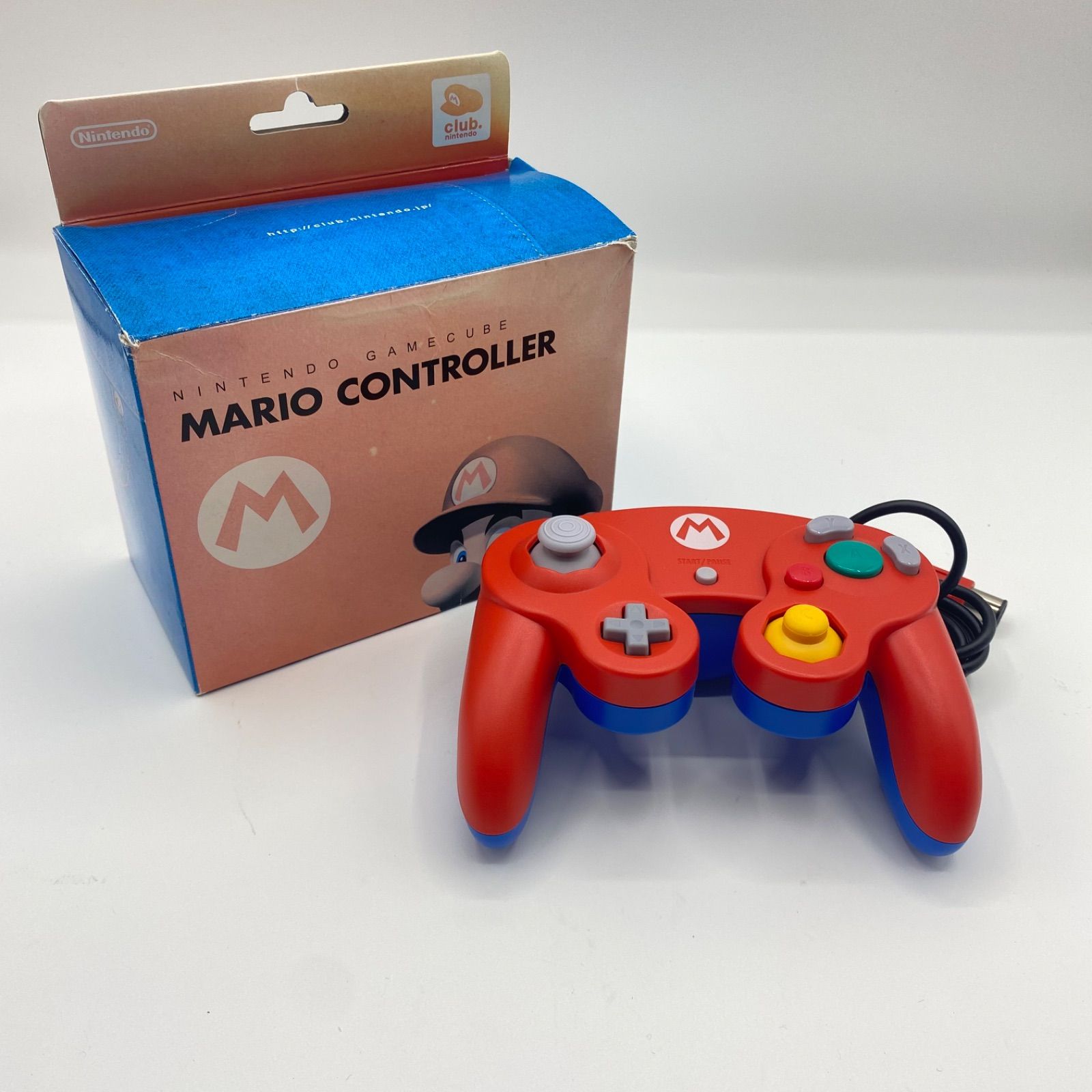 クラブニンテンドー限定 マリオカラー ゲームキューブコントローラー