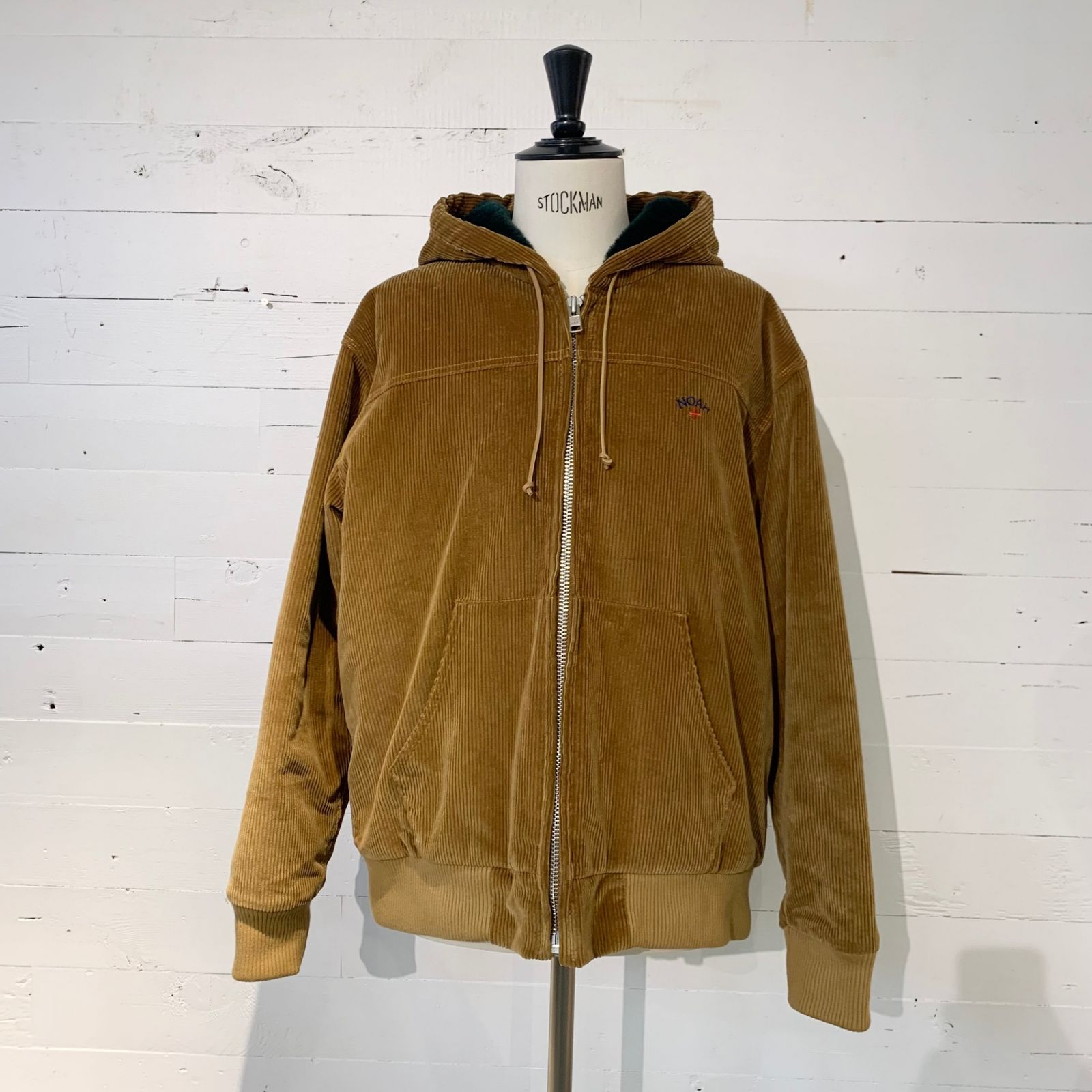 NOAH コーデュロイフーデッドボンバージャケット - メルカリ