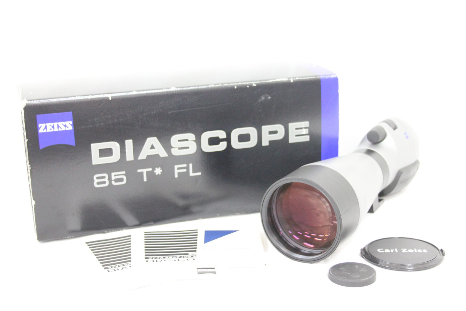 返品保証 カールツァイス Carl Zeiss Diascope 85 T* FL スポッティングスコープ 接眼レンズ無し M23