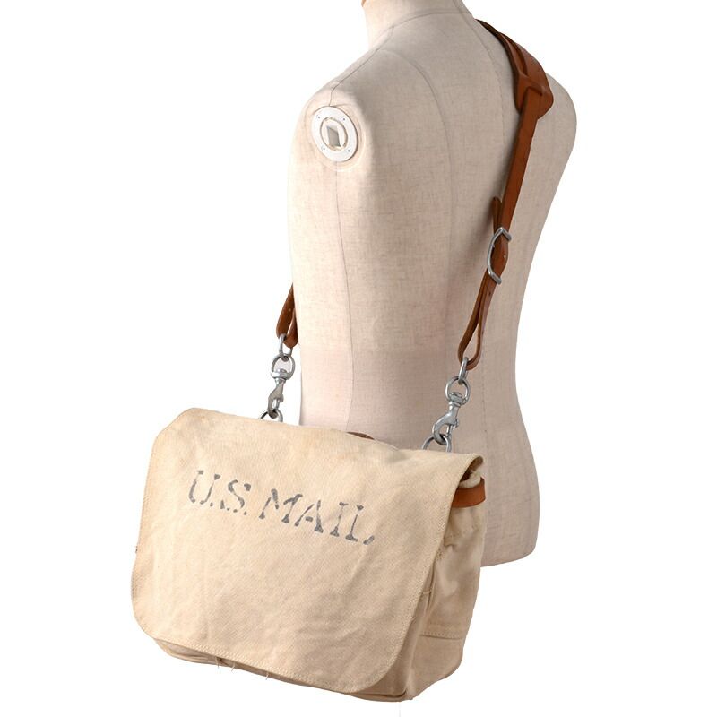 リアルマッコイズ メールバッグ The REAL McCOY'S #fz0300 リアルマッコイズ メールバッグ オフホワイト ダブルダイヤモンド The