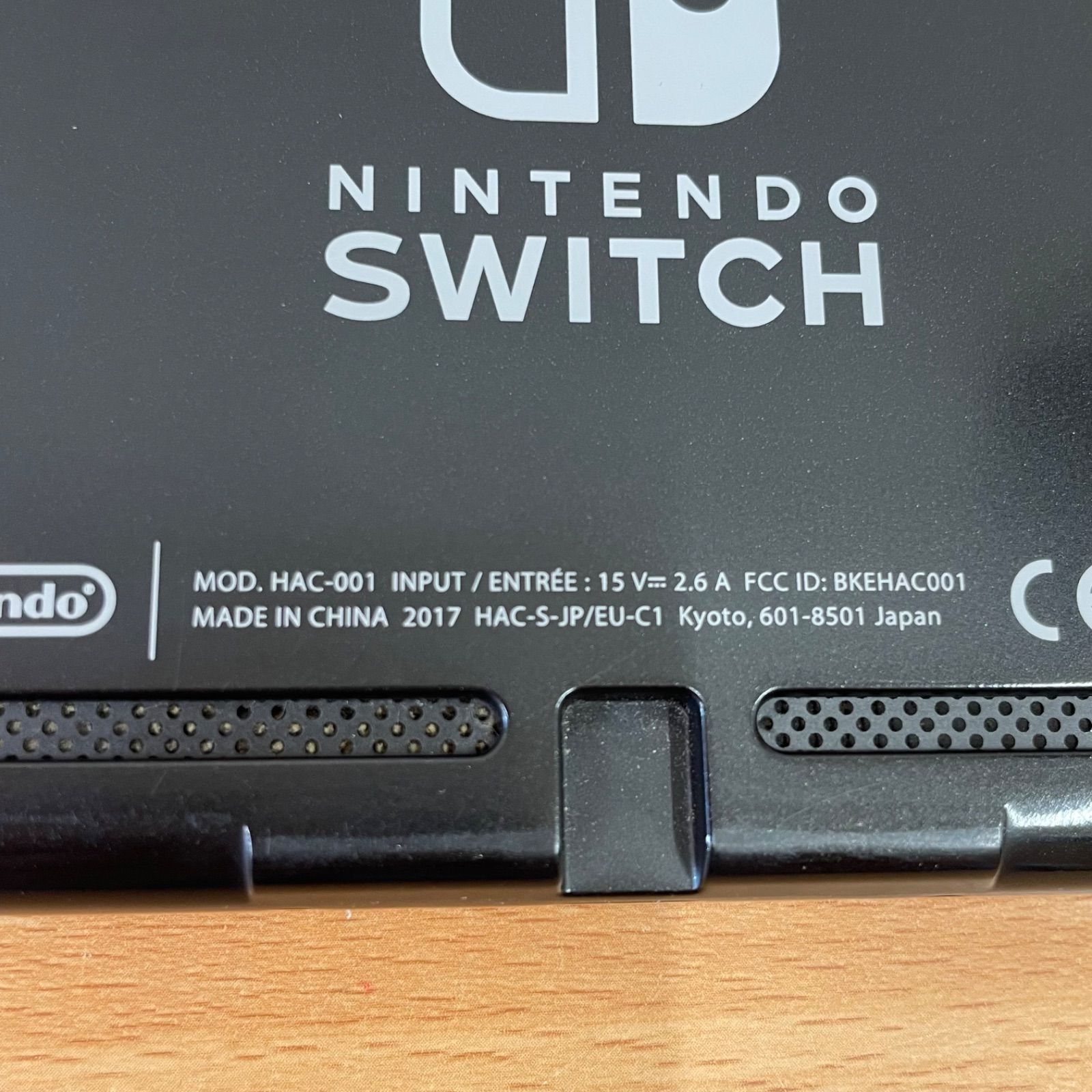 □任天堂スイッチ Switch HAC-S-KABAA（JPN）ジャンク品 A25