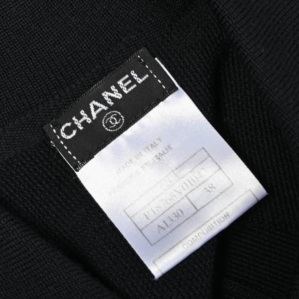 CHANEL 02C P18768V01043 ウール ニット ベスト ココマーク