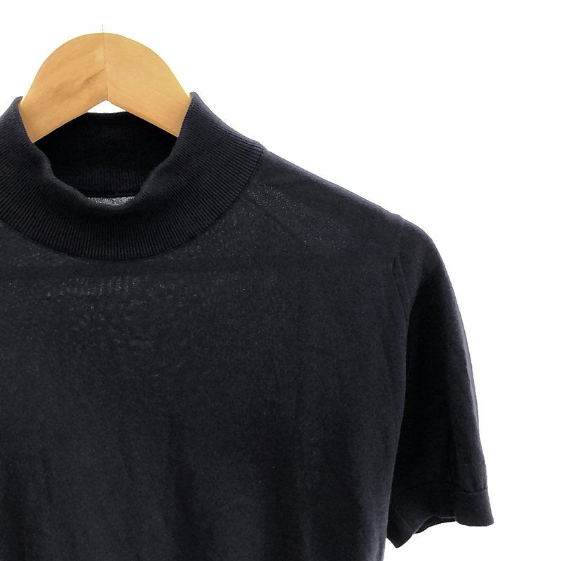 JOHN SMEDLEY BEAMSFグレー モックネックセーター S ジョンスメドレー