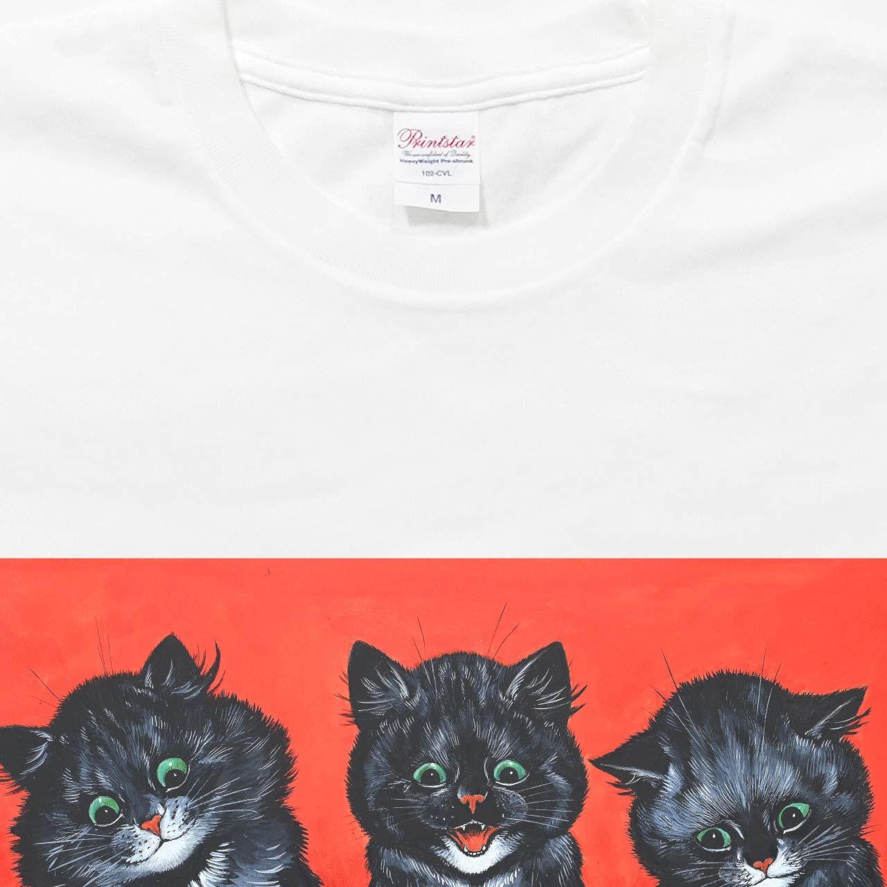JW ANDERSON 猫プリント 長袖トップス JW ANDERSON｜CAT PRINT TIE DYE T-SHIRT | Rakuten Fashion