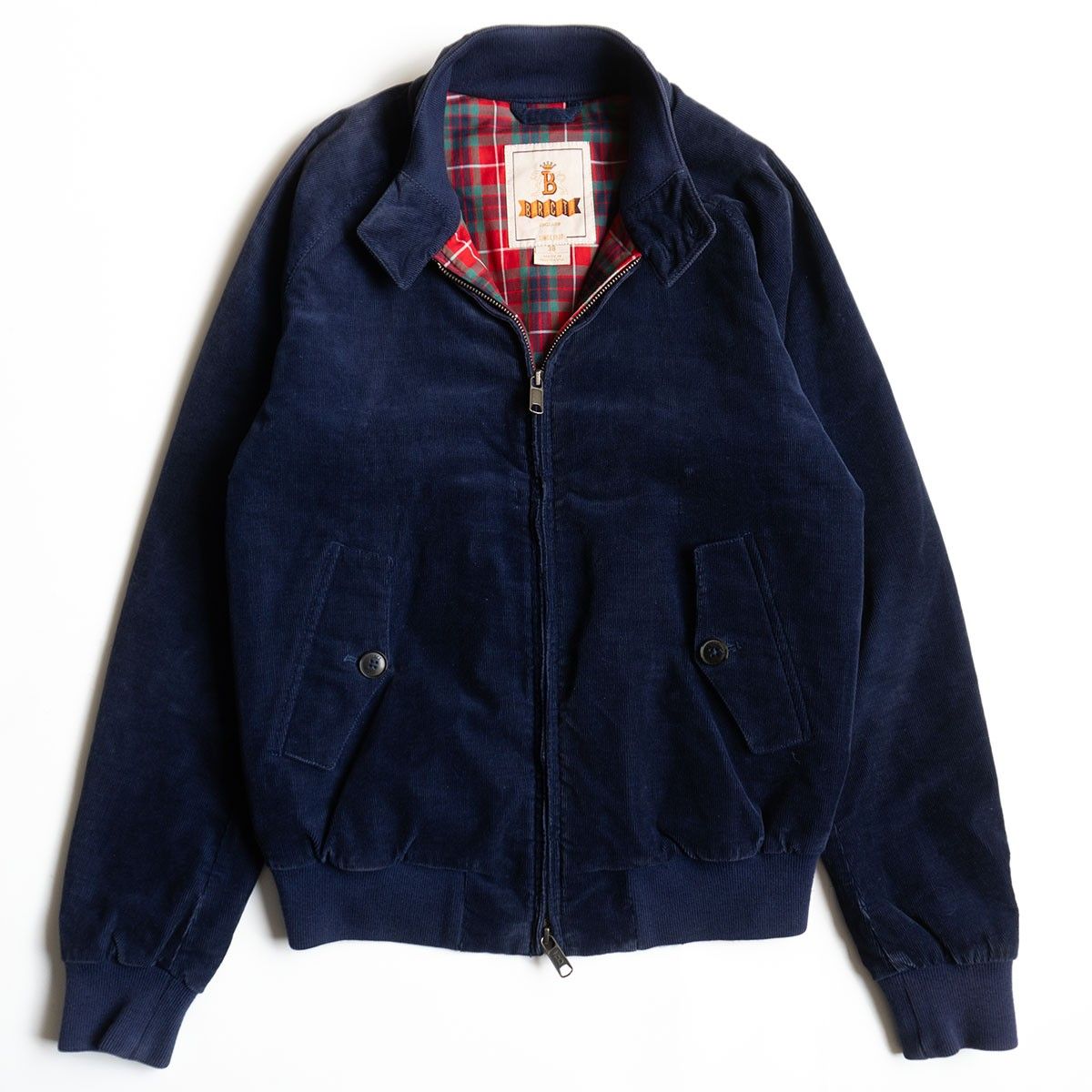 美品】 BARACUTA 【G9 中綿 コーデュロイ スウィングトップ ハリントン