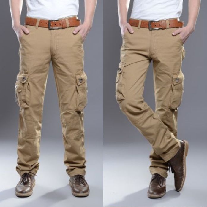 カーゴパンツ メンズ ミリタリー ワークパンツ 6ポケット