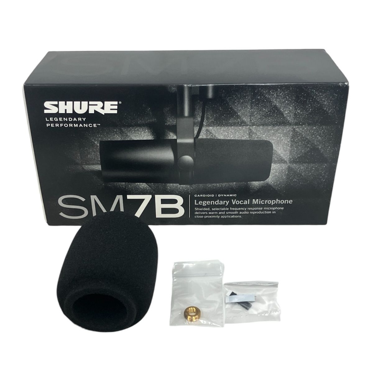SHURE SM7B ダイナミックマイク 音響 オーディオ 中古 良好