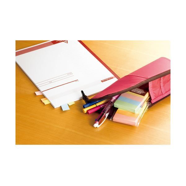 【送料無料】 まとめ TANOSEE ふせん 75×15mm パステルアソート 1パック 4冊 ×30セット