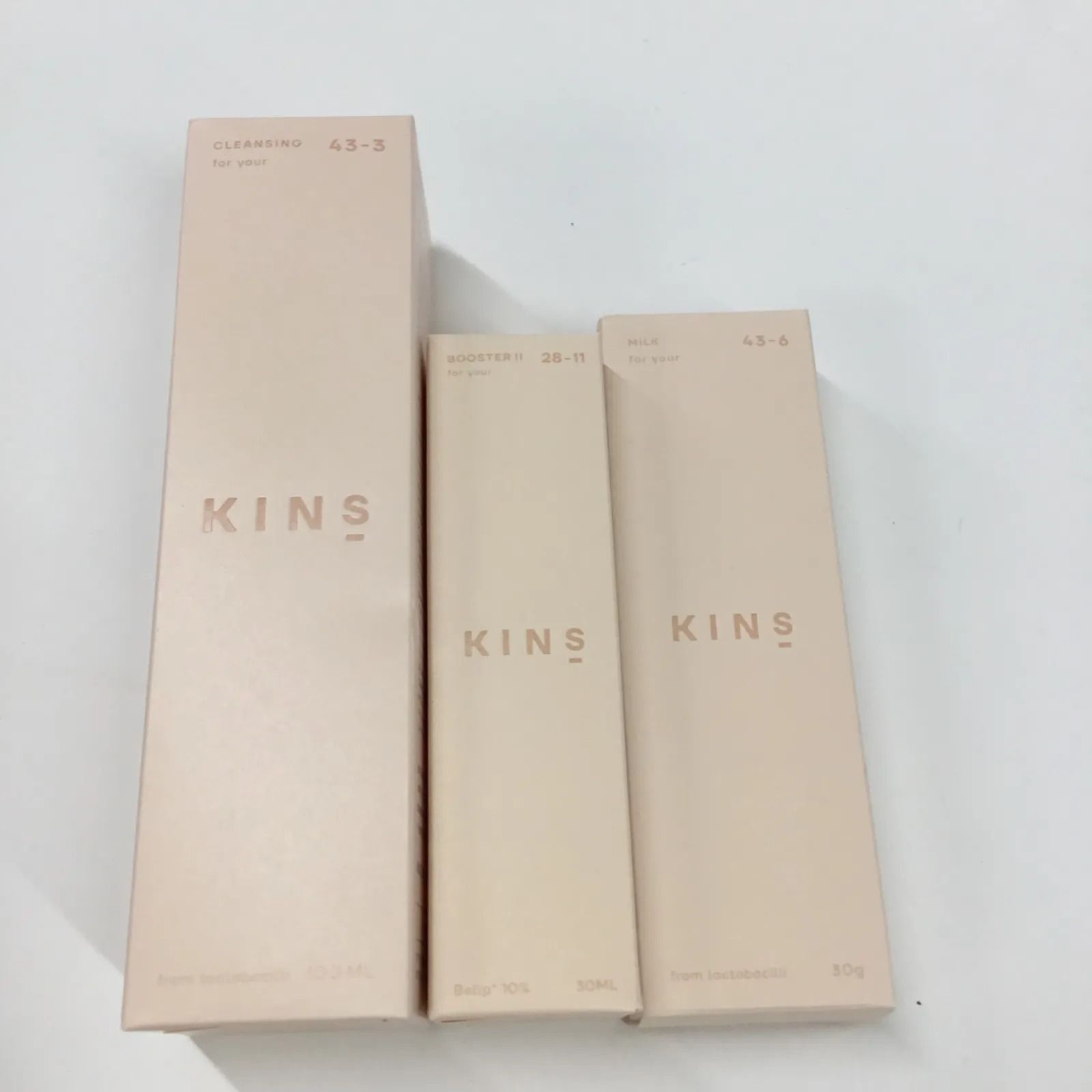 Y1377 KINS クレンジングオイル 100ml・ブースター 2 (角質美容液