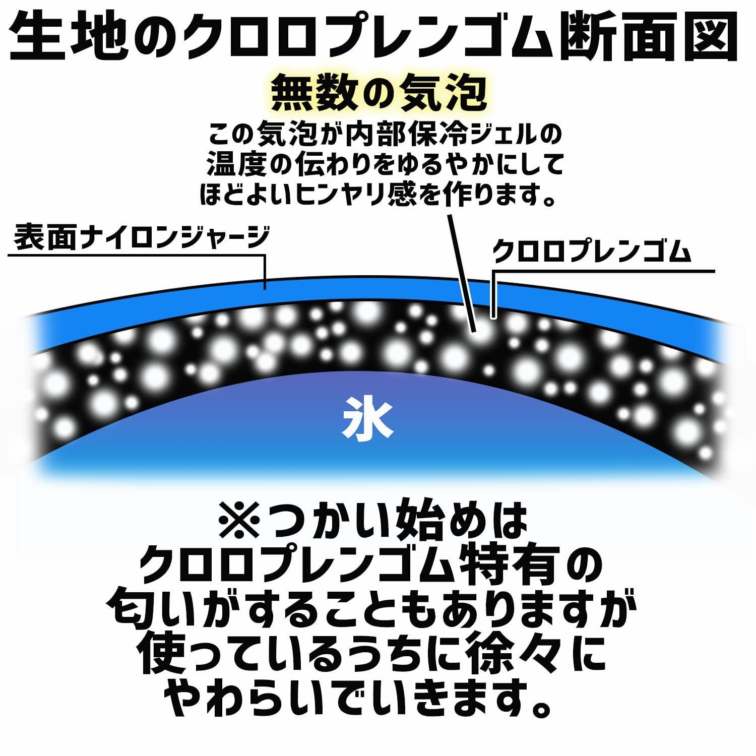 在庫セール】朝起きても冷感が持続している驚異のクール枕 メッシュ