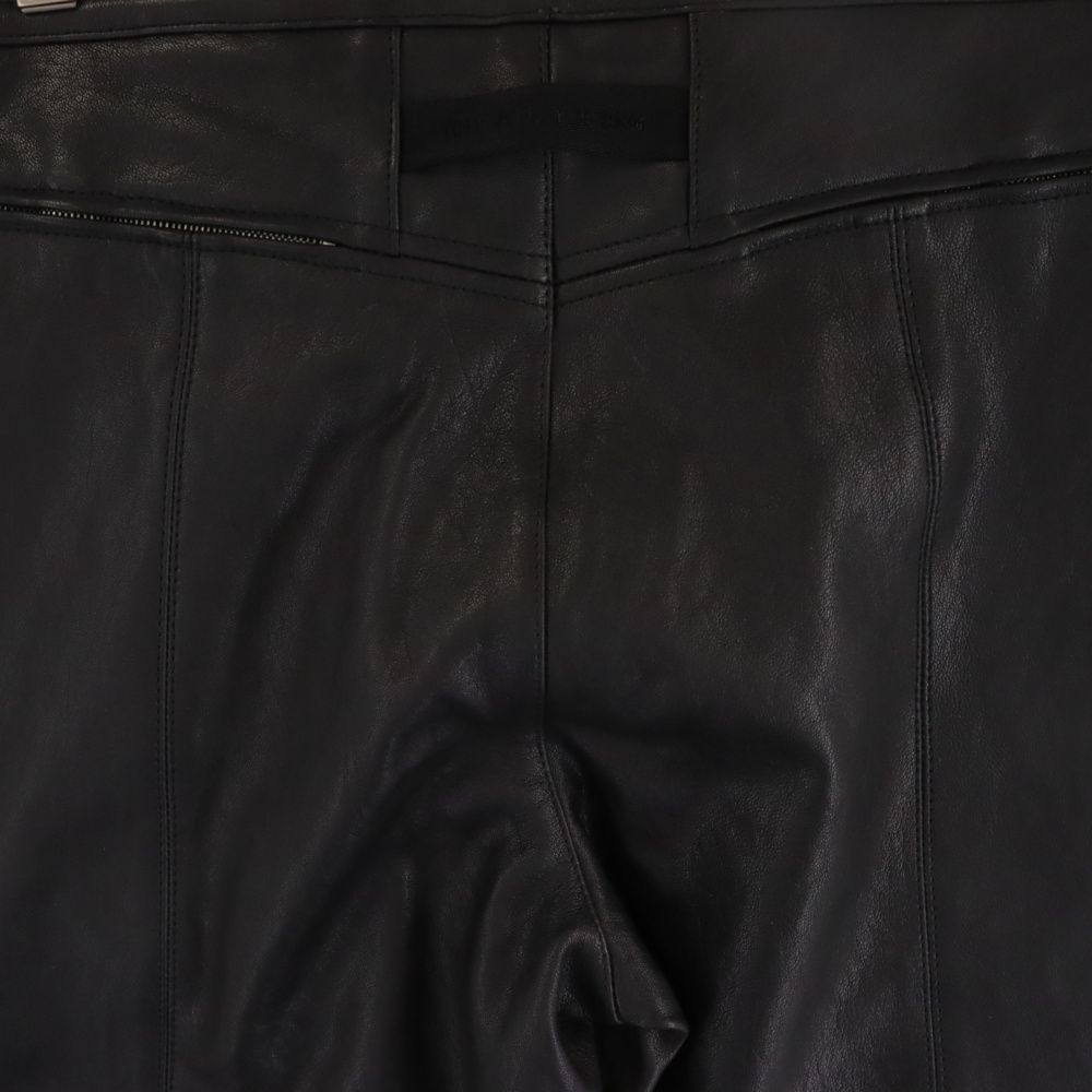 MONCLER (モンクレール) 1017 ALYX 9SM Zip Trim Leather Pants
