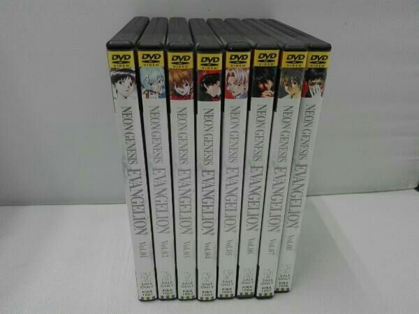 DVD 【※※※】[全8巻セット]NEON GENESIS EVANGELION Vol.1~8
