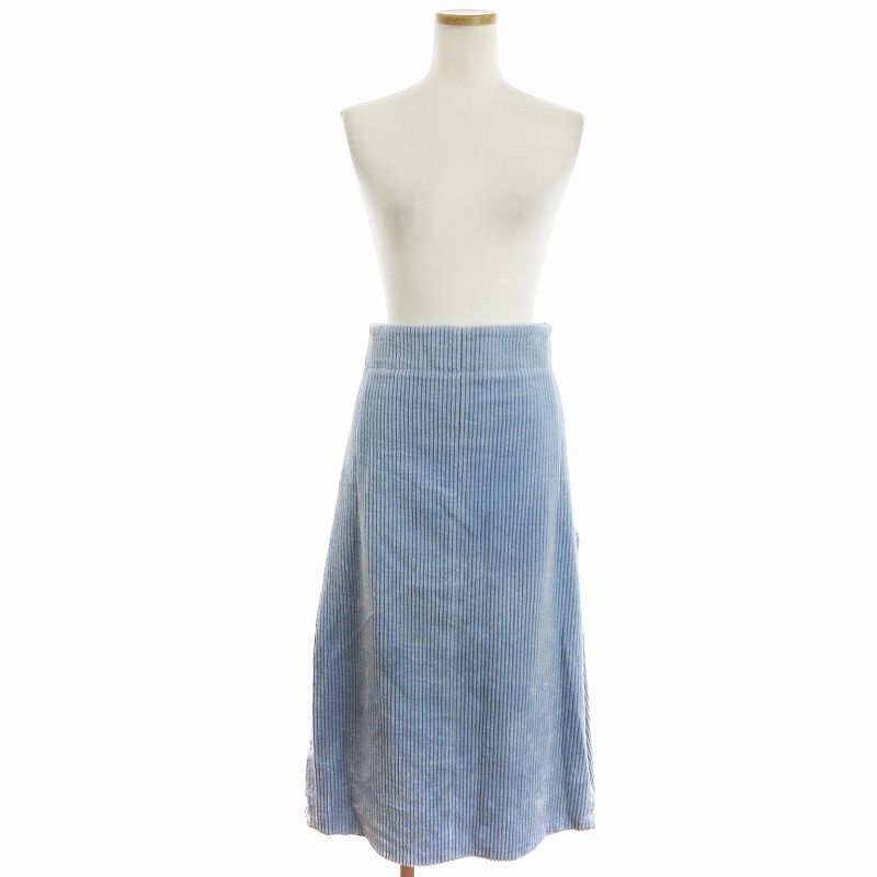 ブラミンク BLAMINK スカート ロング ミモレ丈 サイドスリット  