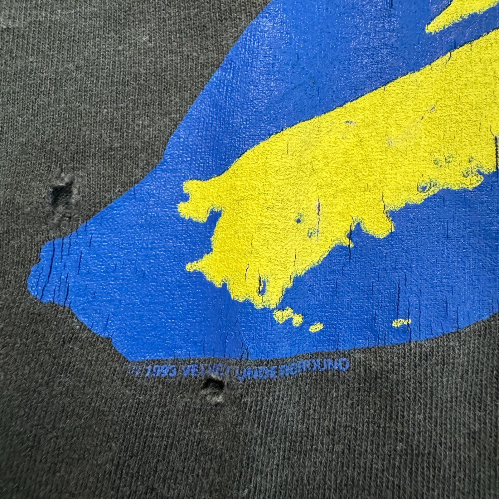 90s Velvet Underground Warhol Banana Tシャツ Mサイズ Peel Slowly 