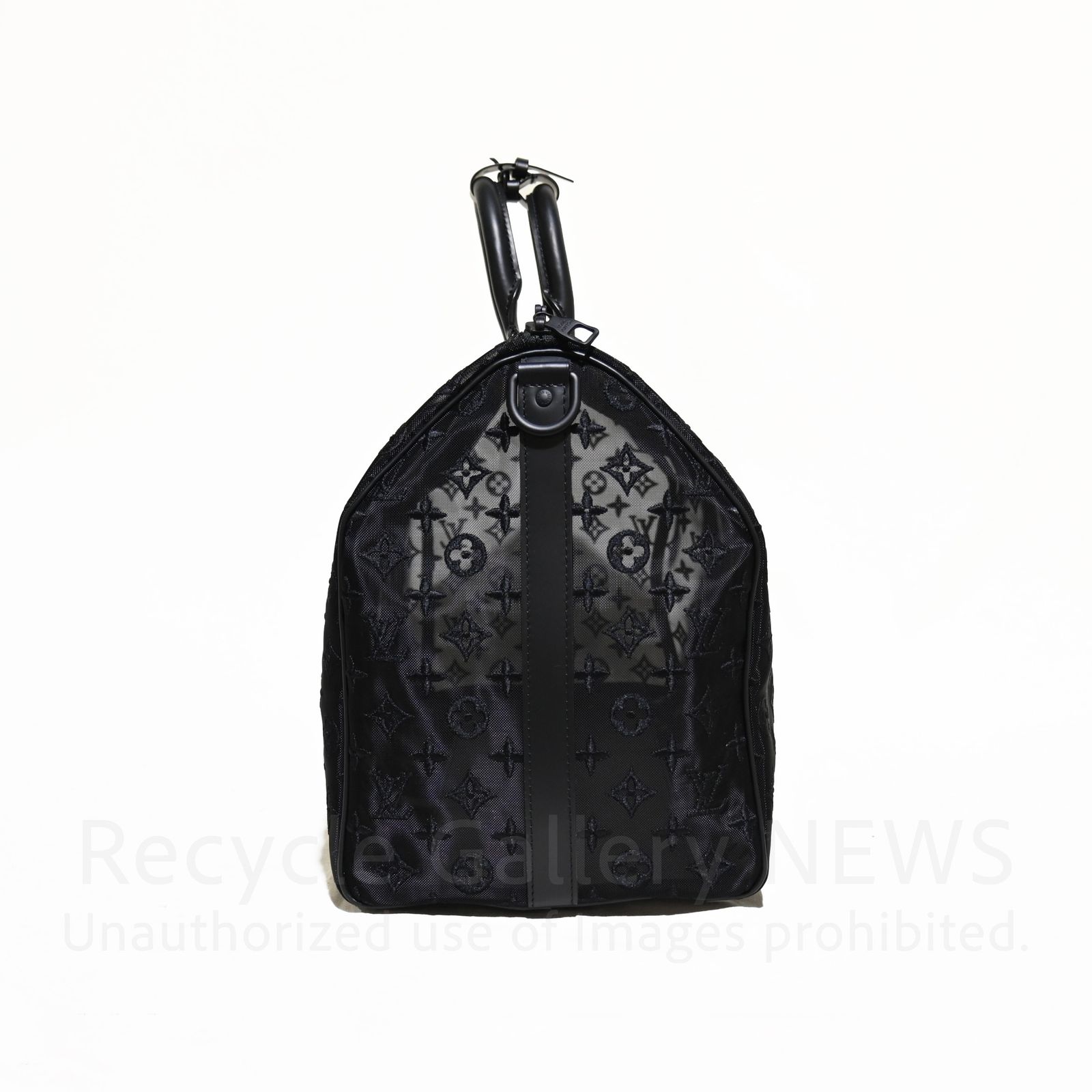 ○ LOUIS VUITTON モノグラム メッシュ・レザー ボストンバッグ