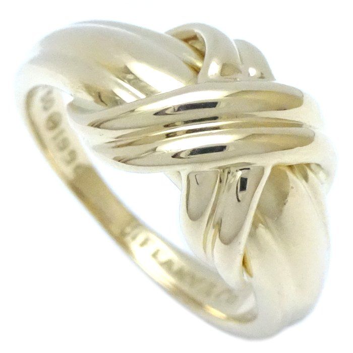 TIFFANY&Co. ティファニー シグネチャー リング 指輪 11号 K18YG