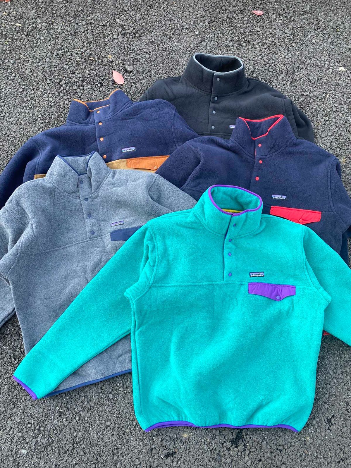 PATAGONIA 限定カラー シェイカー フリース ジャケット スタンド プルオーバー ジャケット