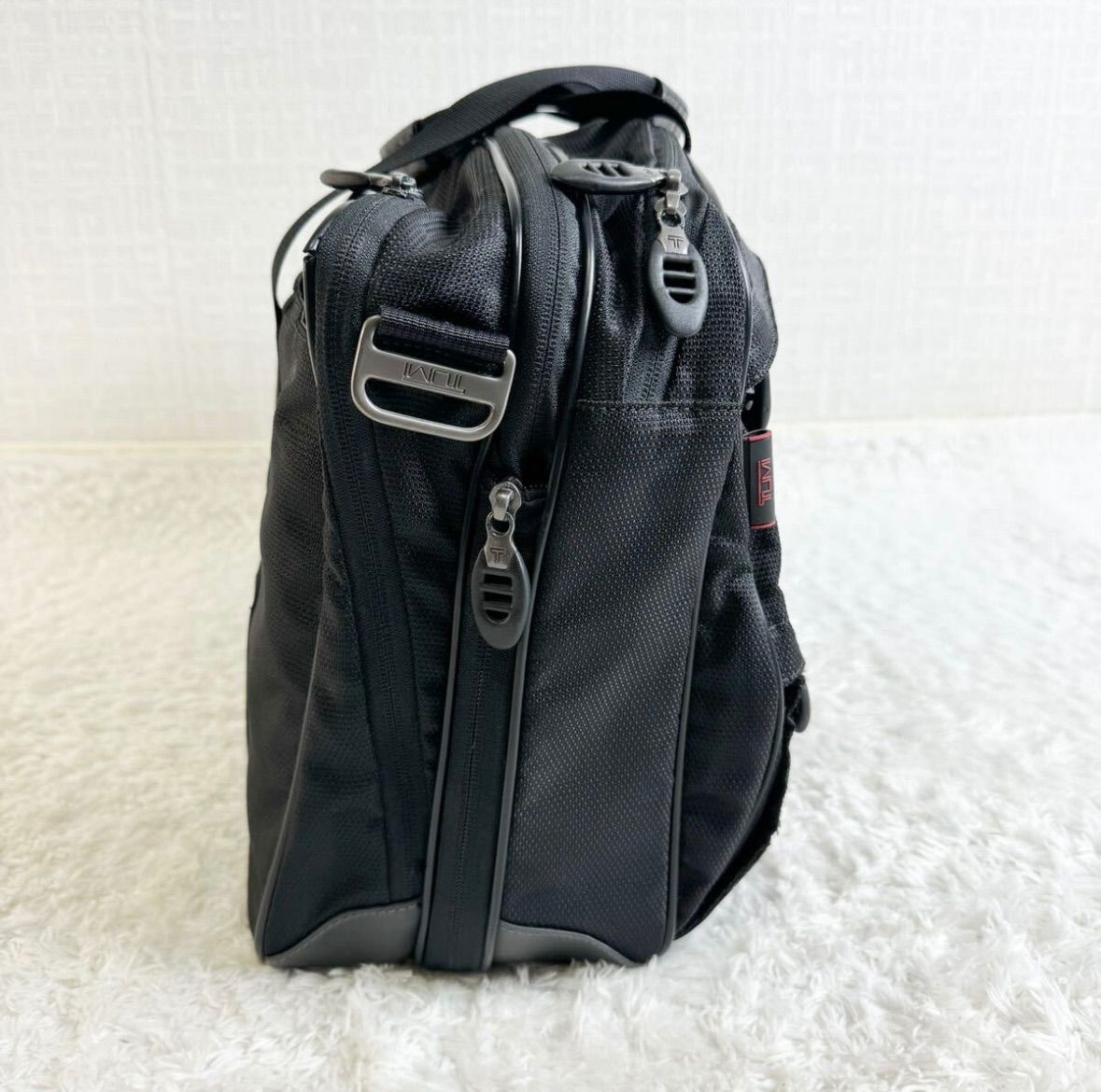 TUMI トゥミ T-TECH 5541D ビジネスバッグ ブリーフィング トラベルバッグ 2WAY ナイロン レザー 黒 ブラック