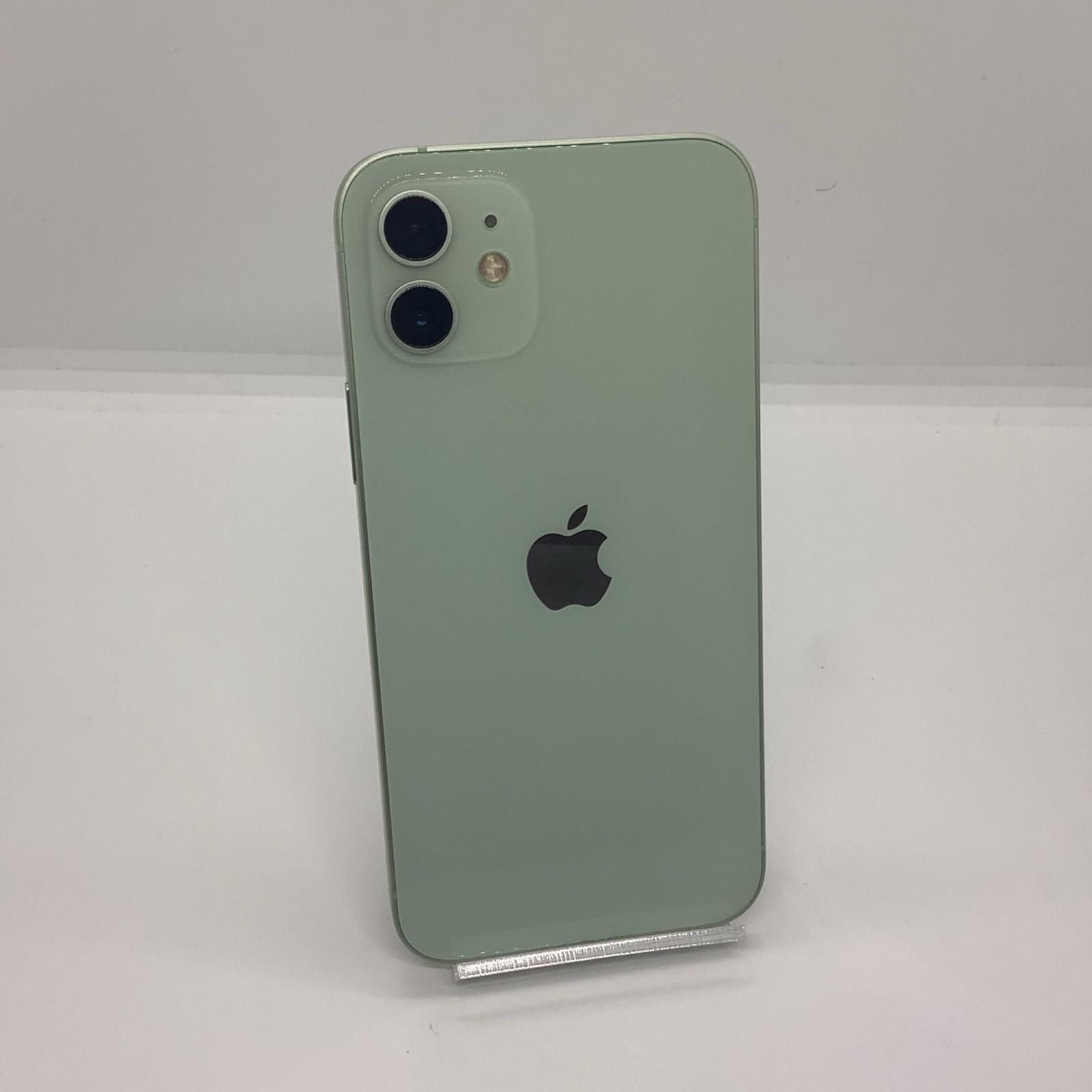 最速発送】 iPhone 12 64GB グリーン docomo SIMフリー 白ロム【難有