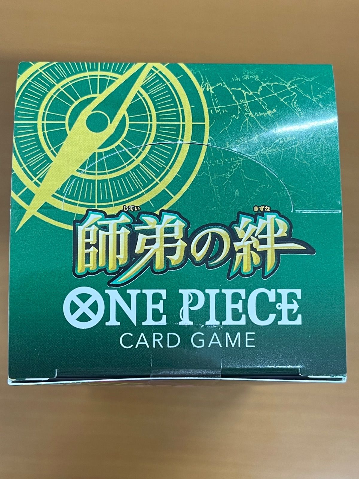 未開封 テープ付き 師弟の絆 BOX ワンピースカード ワンピース