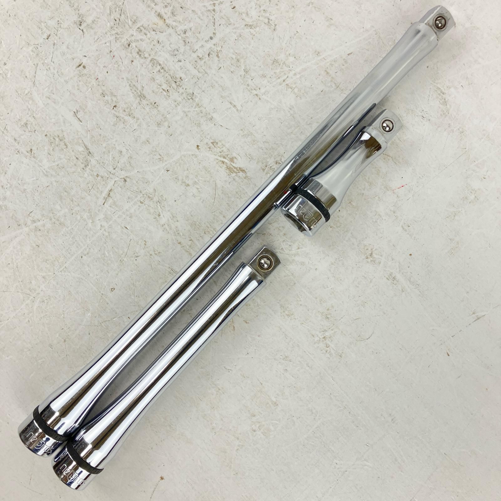 ЗЗnepros ネプロス 12.7ｍｍ エクステンションバー 3個組 NBE4-075 NBE4-150 NBE4-300