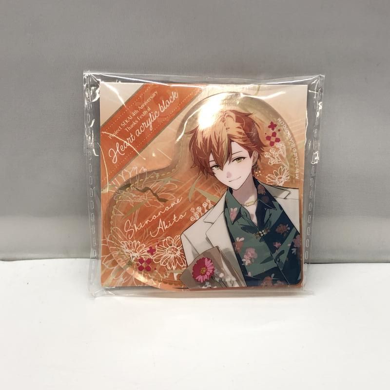 中古】セガ 東雲彰人 ハート型アクリルブロック 開封品 プロジェクト