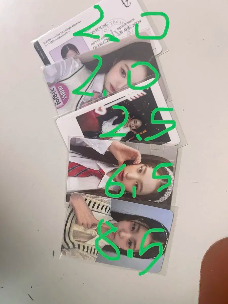 KCON 2024 ME:I メンバー全員 11人直筆サイン入りポストカード KCON ME:I