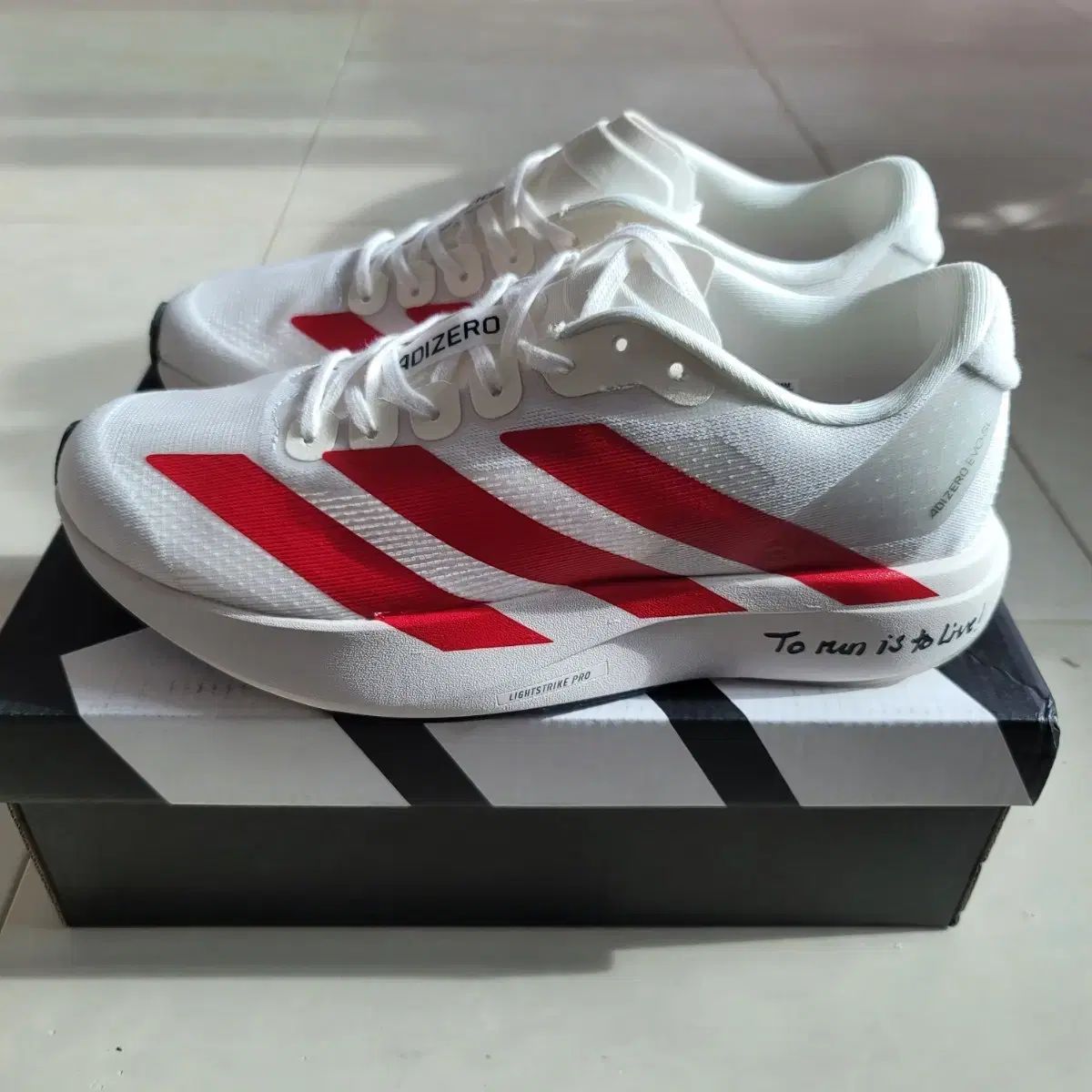 アディダス アディゼロ エボ SL 275mm