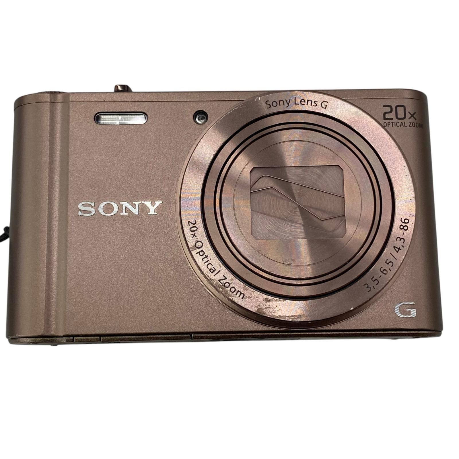 186000 SONY ソニー コンパクトデジタルカメラ DSC WX 300 ブラウン