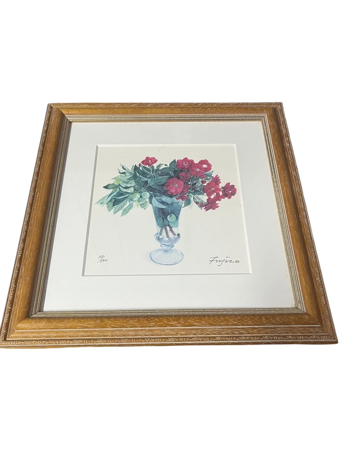 橋本 不二子 限定版画 額装 ☆ 直筆サイン・エディション有り 2025年