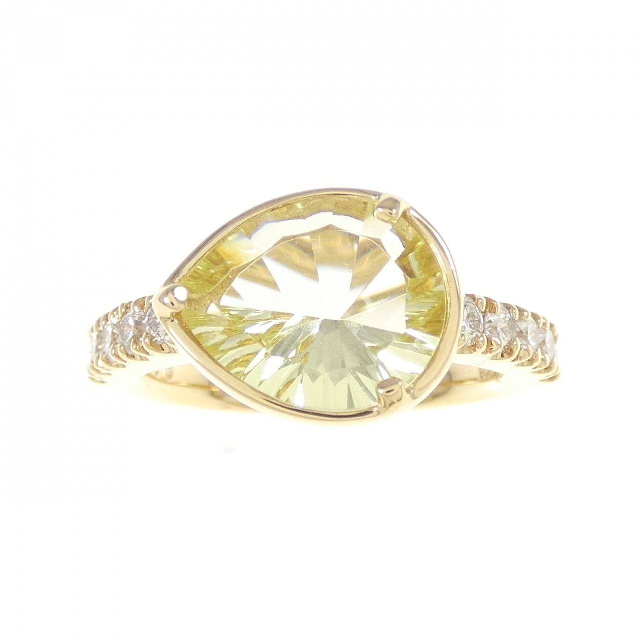 Veretta 8va ヴェレッタ オッターヴァ シトリン リング　k18 Veretta 8va ヴェレッタ オッターヴァ シトリン リングk18