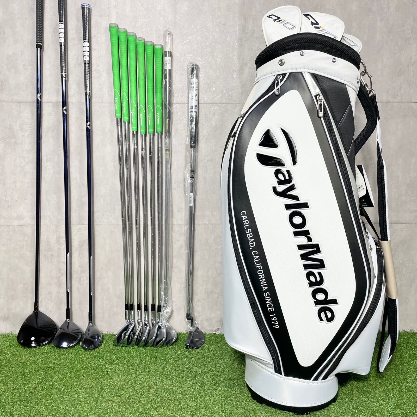 貴重レフティ！バッグ新品！5W4U新品！】TaylorMade Qi10 ゴルフ
