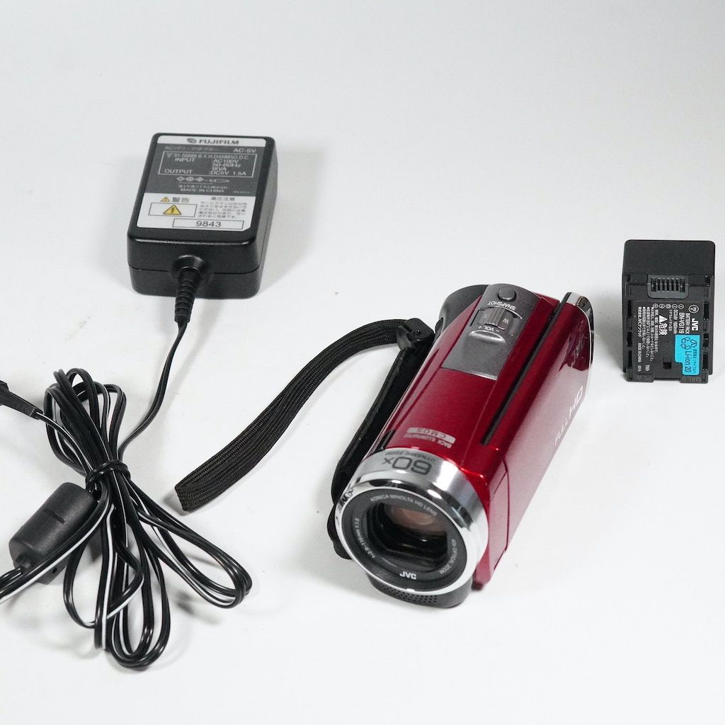 JVC Victor Everio GZ-HM177-R レッド 動作OK 返金保証 /2161