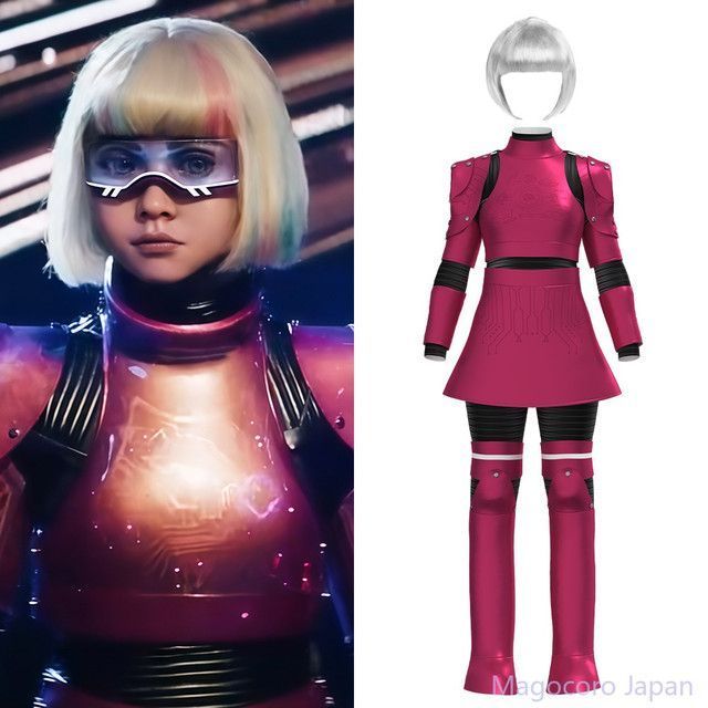 コスプレ衣装 メーガン2.0 同款 戦闘服 ドレス ハロウィン 子供