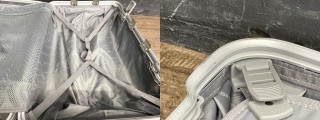 キャリーケース シルバー系