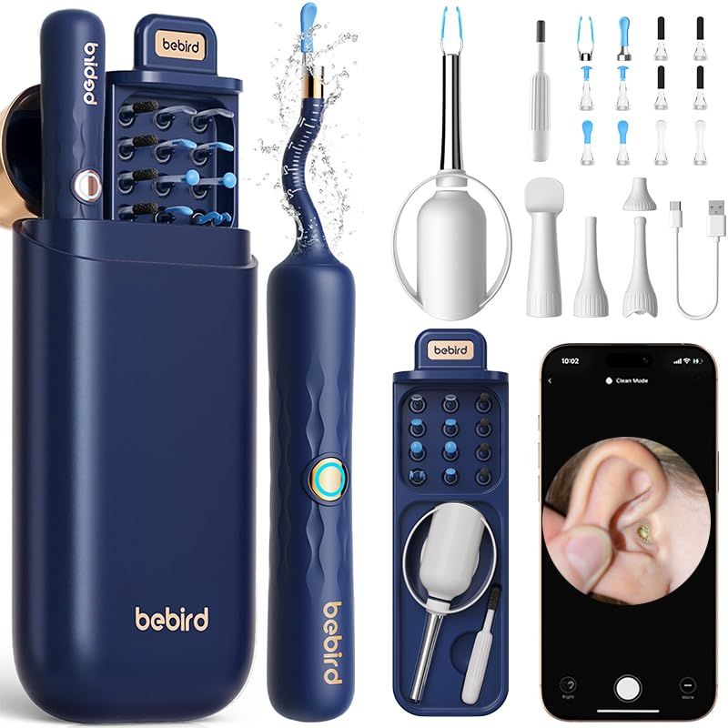 BEBIRD 耳かき カメラ UV除菌機能付き 1000W画素 3.1mm極細レンズ