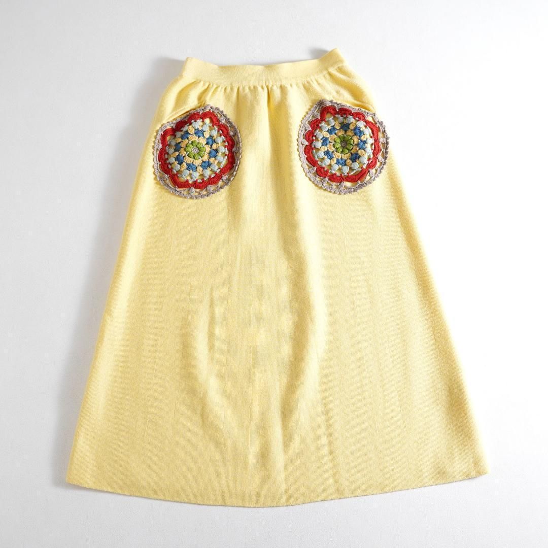 クロッシェプルオーバー ニットスカート