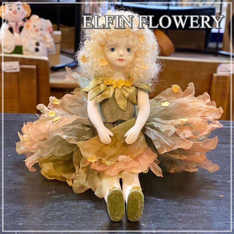 ビスクドール 若月まり子 妖精 ELFIN FLOWERY ME0116-1 - メルカリ