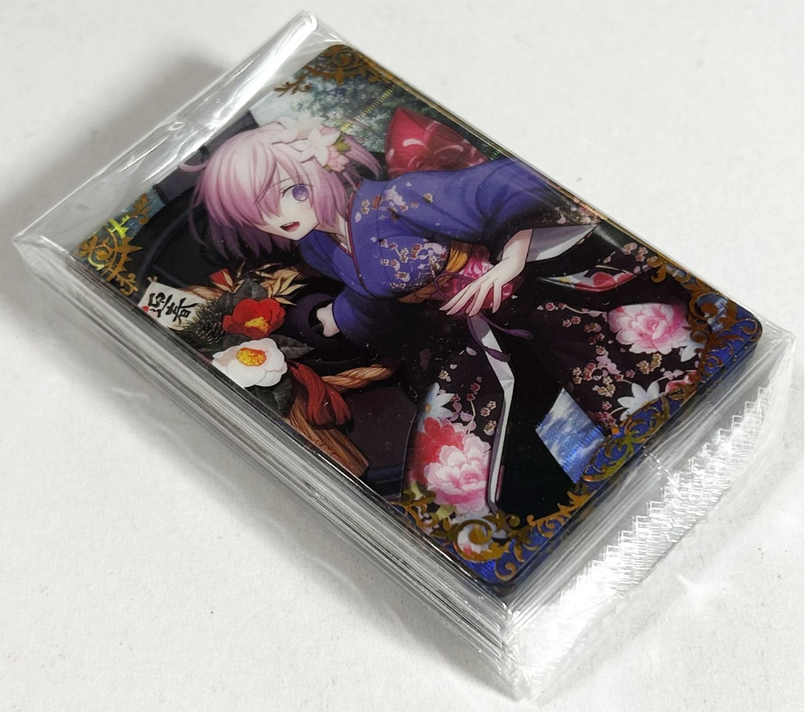 銀魂クリアカード墨絵風箔押し 銀魂クリアカード銀さん箔押し - メルカリ